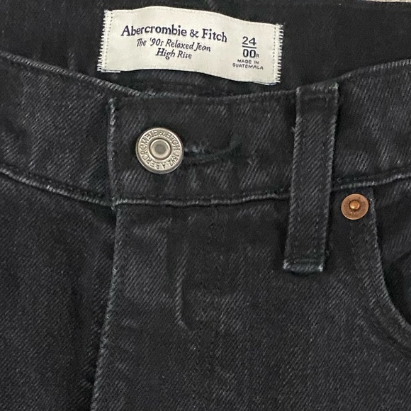 90s black denim Abercrombie + Fitch - Picture 8 of 9